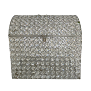 Cofre Cuadrado Plateado