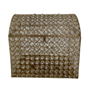 Cofre Cuadrado Dorado